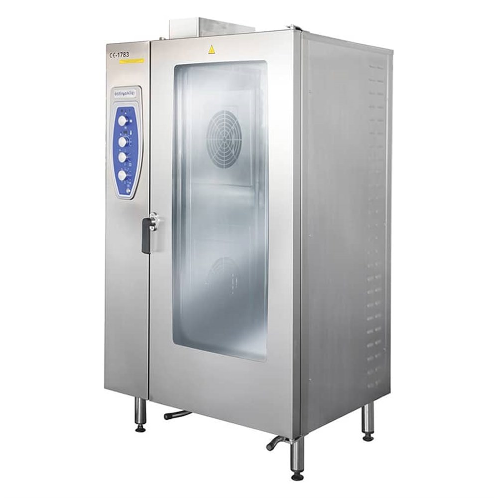 ÖZTİRYAKİLER KONVEKSİYONLU ELEKTRİKLİ FIRIN-20 GN 2/1-Kazıklı