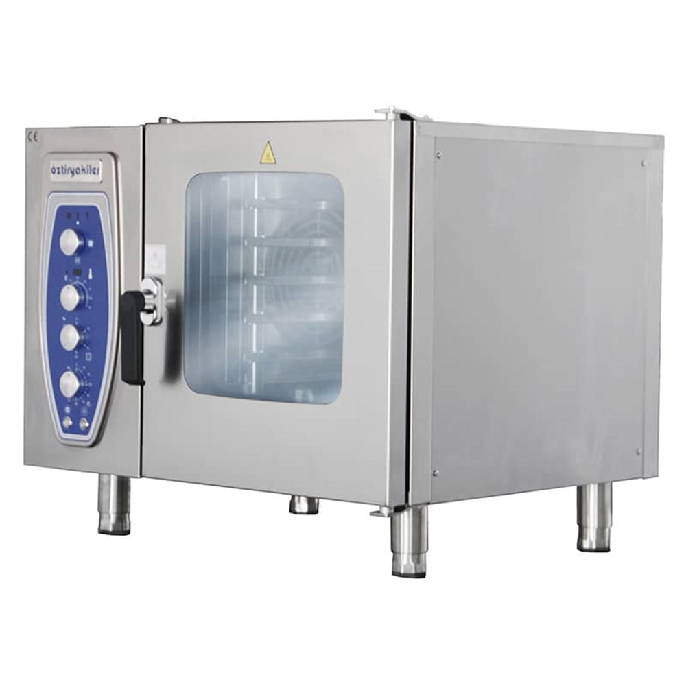ÖZTİRYAKİLER KONVEKSİYONLU ELEKTRİKLİ FIRIN-6 GN 1/1-Kazıklı