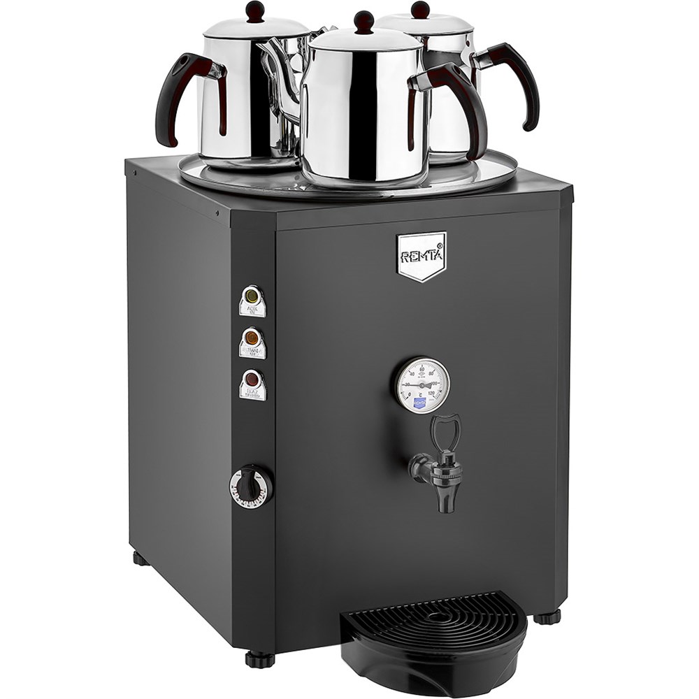 REMTA 3 DEMLİKLİ JUMBO ÇAY MAKİNESİ 40 LT.