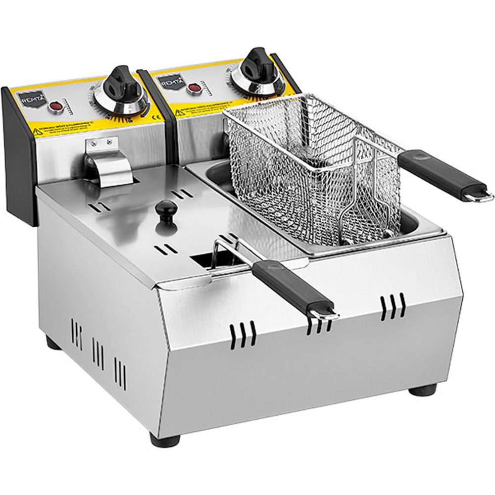 REMTA ELEKTRİKLİ FRİTÖZ-3+3 lt-Çiftli
