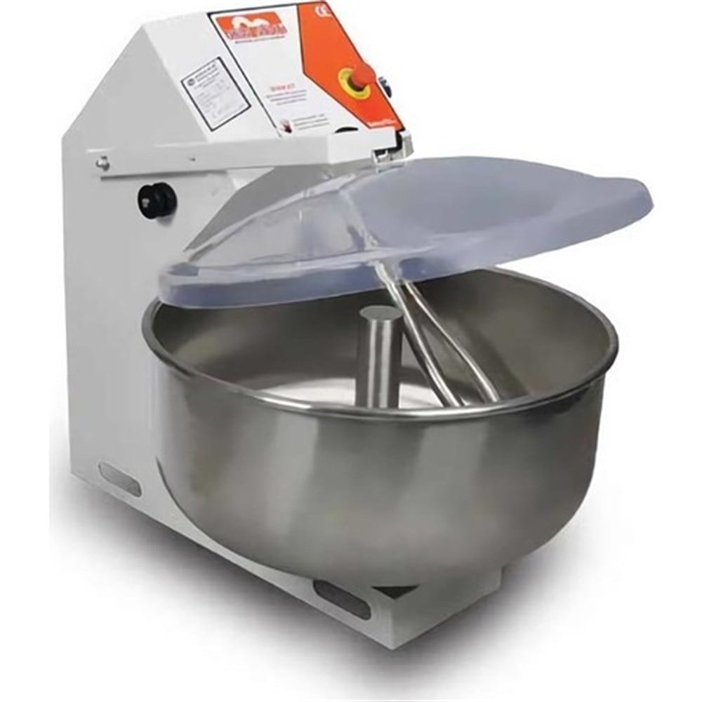 SÜPER MİKSER 25 KG HAMUR YOĞURMA MAKİNASI KAPAKLI