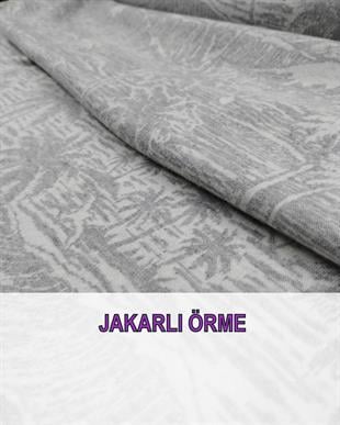 Jakarlı Örme Gri RenklerdeEn: 150 cm