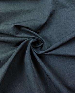 Krep Gabardin arası Dokuma Esnek Siyah En: 150 cm