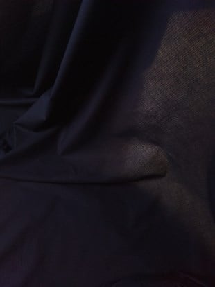 Pamuk sentetik dokuma lacivert