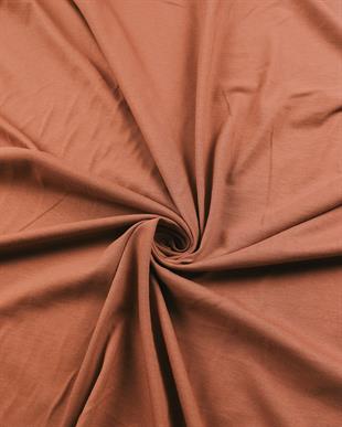 Süprem Penye Yumuşak Turuncu Gül Kurusu Arası Renkte  En: 170 cm