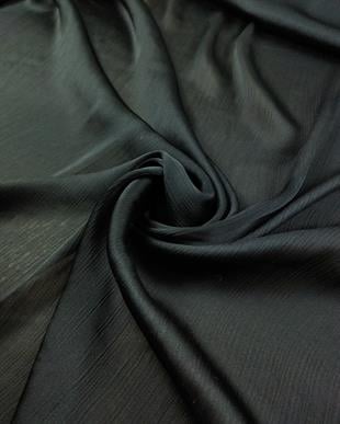 Yoryo Saten Yumuşak Dökümlü Siyah En: 150 cm