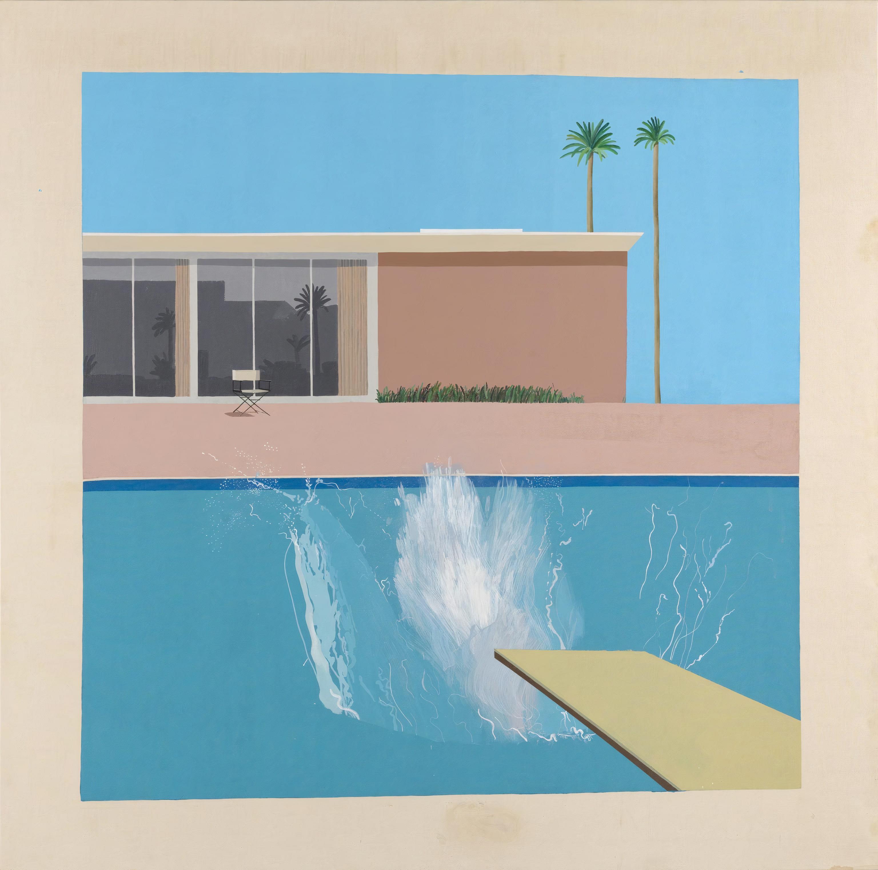 A Bigger Splash - Kanvas TabloKanvas TablolarTablolife