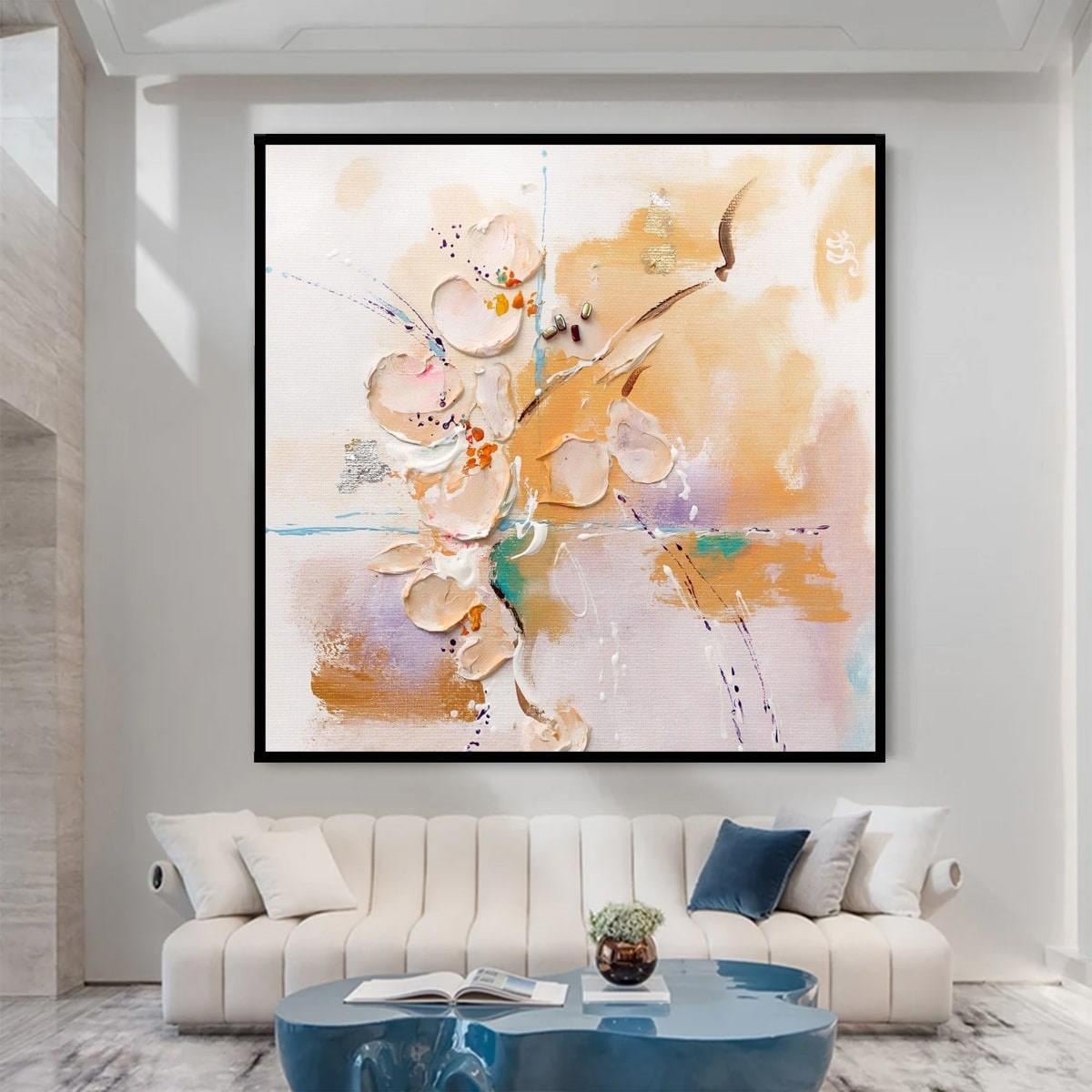 Abstract Pastel 3D Yoğun Yağlı Boya Tablo3D Yoğun Yağlı Boya TablolarTablolife