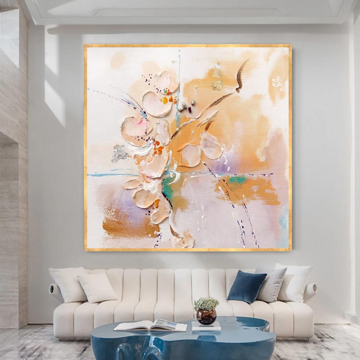 Abstract Pastel 3D Yoğun Yağlı Boya Tablo3D Yoğun Yağlı Boya TablolarTablolife