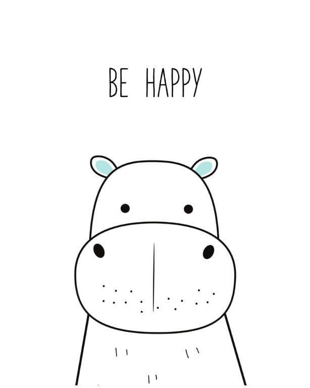 Be Happy Kanvas TabloKanvas TablolarTablolife