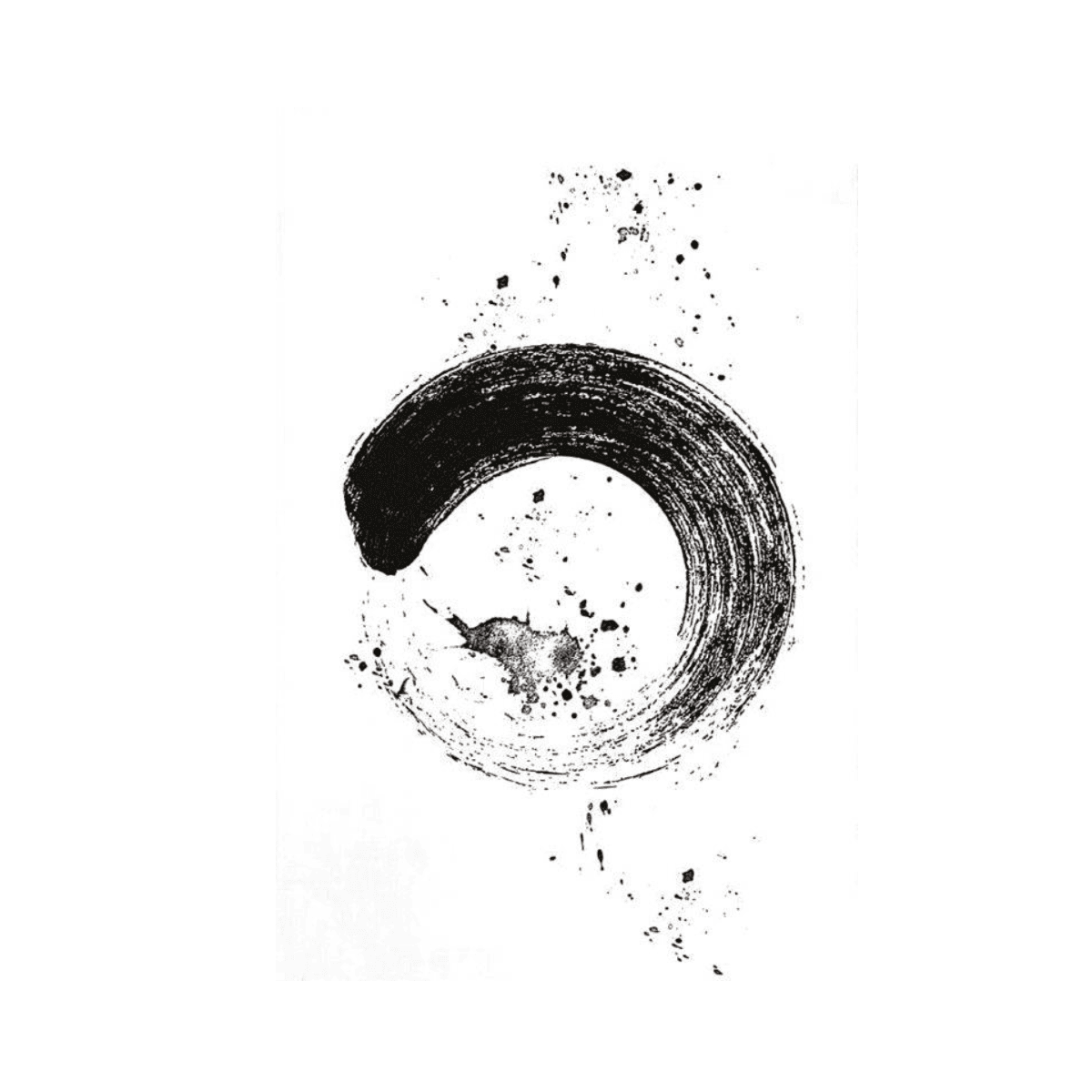 Black Return Yağlı Boya Dokulu TabloYağlı Boya Dokulu Soyut TablolarTablolife