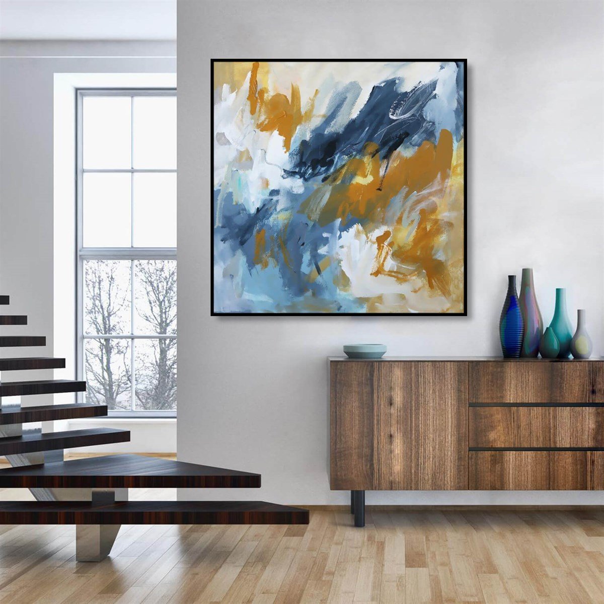 Casper - Yağlı Boya Dokulu TabloYağlı Boya Dokulu TablolarTablolife.com