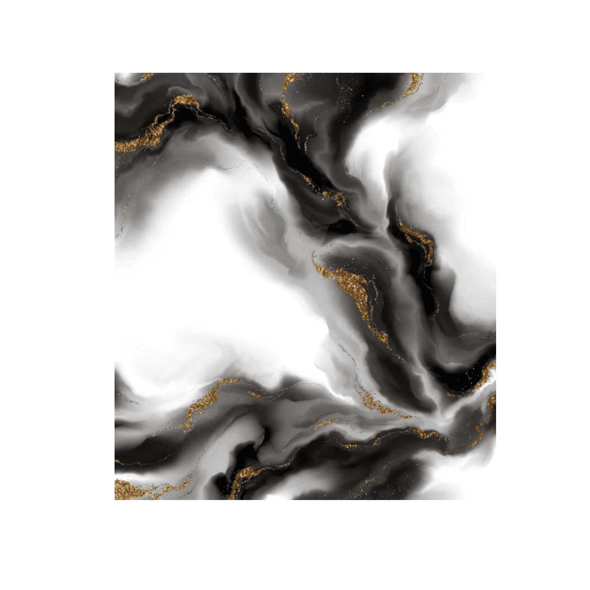 Gold Smoke Yağlı Boya Dokulu TabloYağlı Boya Dokulu Soyut TablolarTablolife