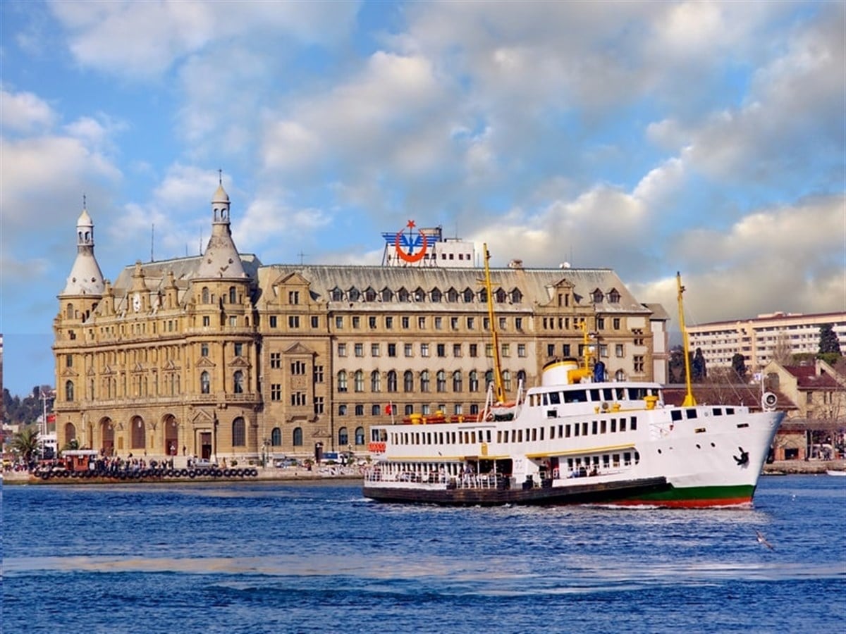Haydarpaşa Tren Garı - Kanvas Tablo