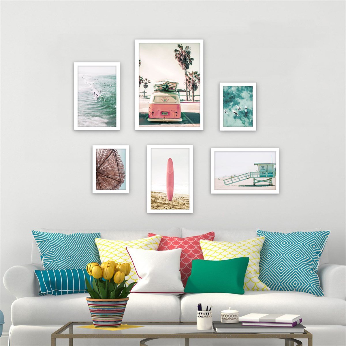 Holiday Çerçeveli Poster SetiPosterlerTablolife.com