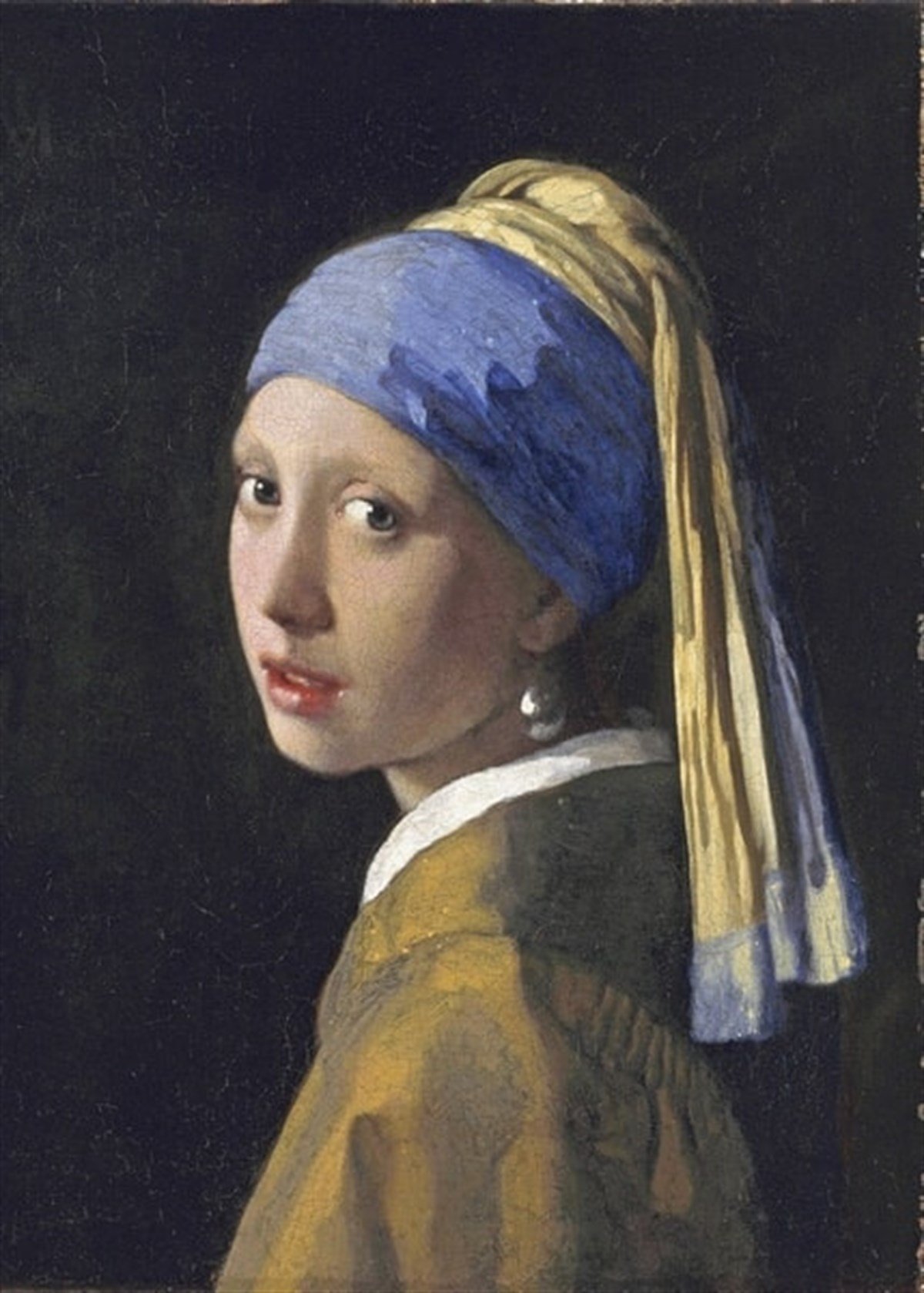 İnci Küpeli Kız - Kanvas Tablo