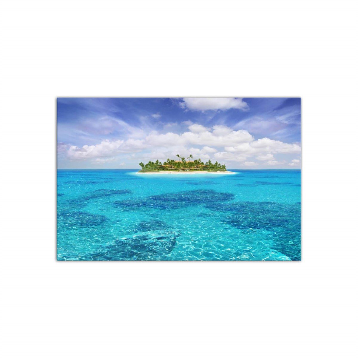 Issız Ada - Büyük Boy Kanvas TabloBüyük Boy Kanvas TablolarTablolife.com