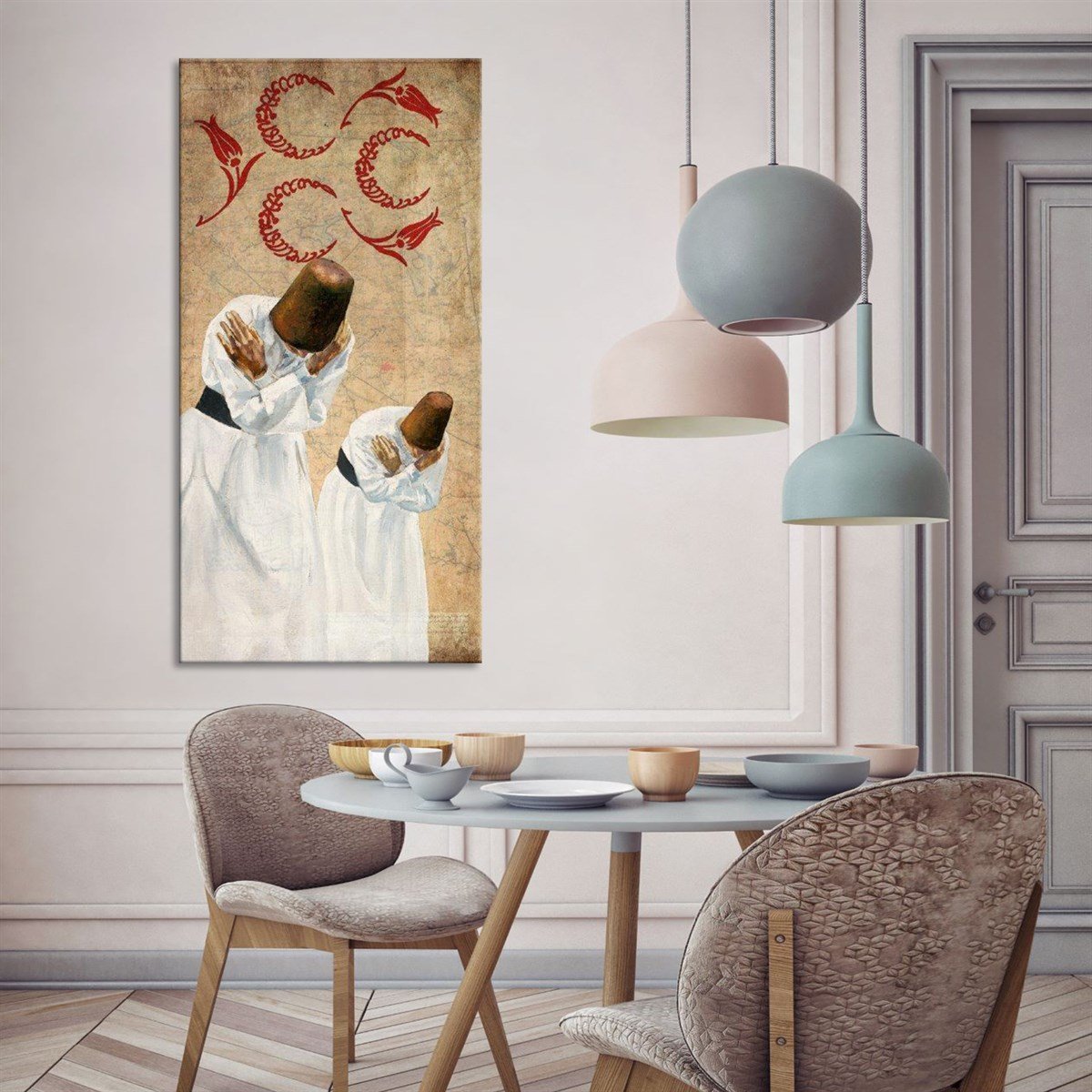 Mevleviler Kanvas TabloDini TablolarTablolife.com