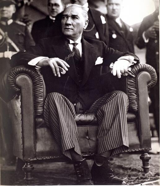 Mustafa Kemal Atatürk - Kanvas Tablo ATPO-151-FAtatürk TablolarıTablolife.com