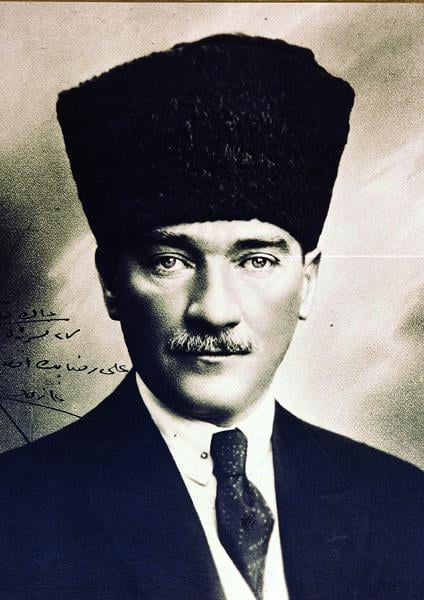 Mustafa Kemal Atatürk - Kanvas Tablo ATPO-159-FAtatürk TablolarıTablolife.com