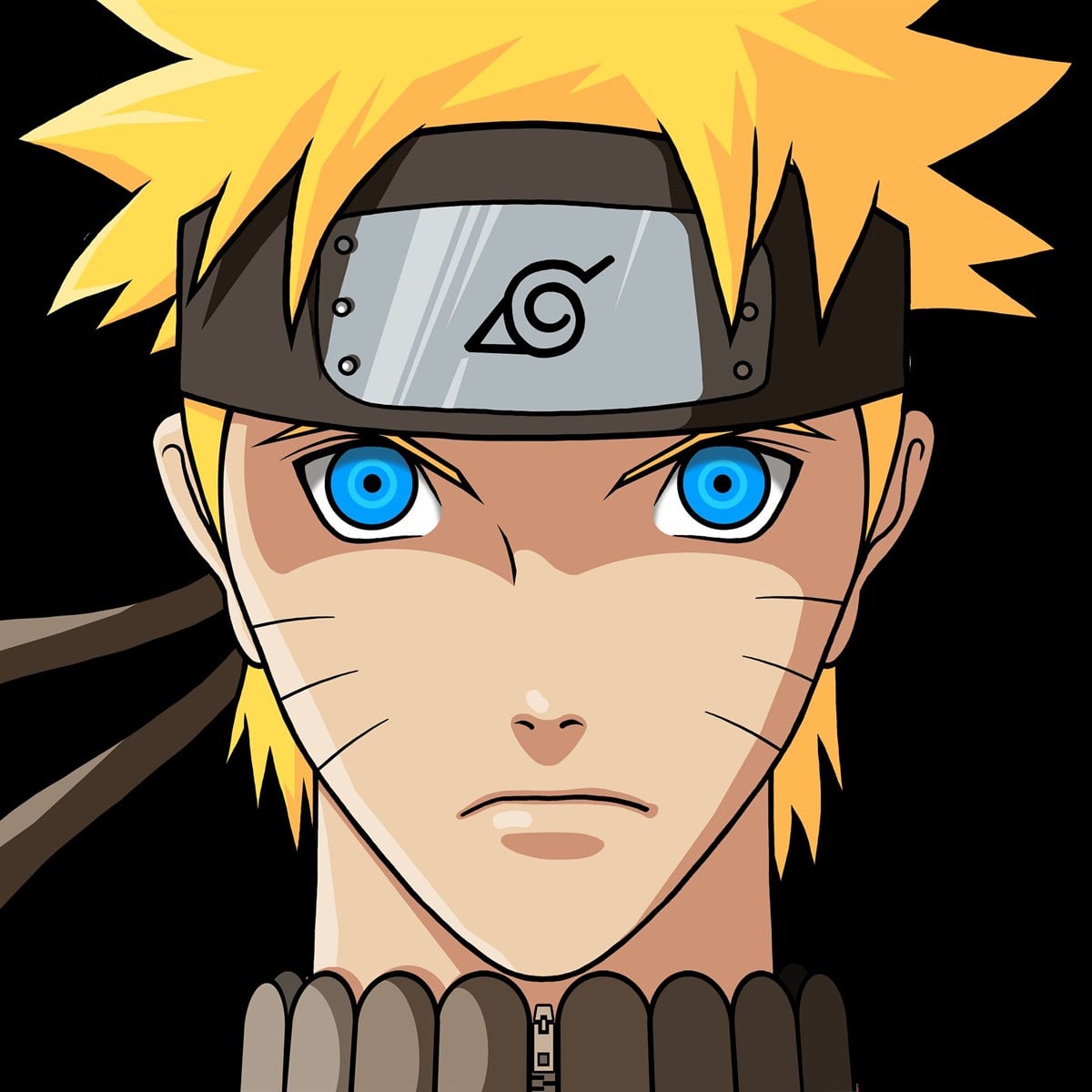 Naruto Blue Eyes - Kanvas TabloKanvas TablolarTablolife.com