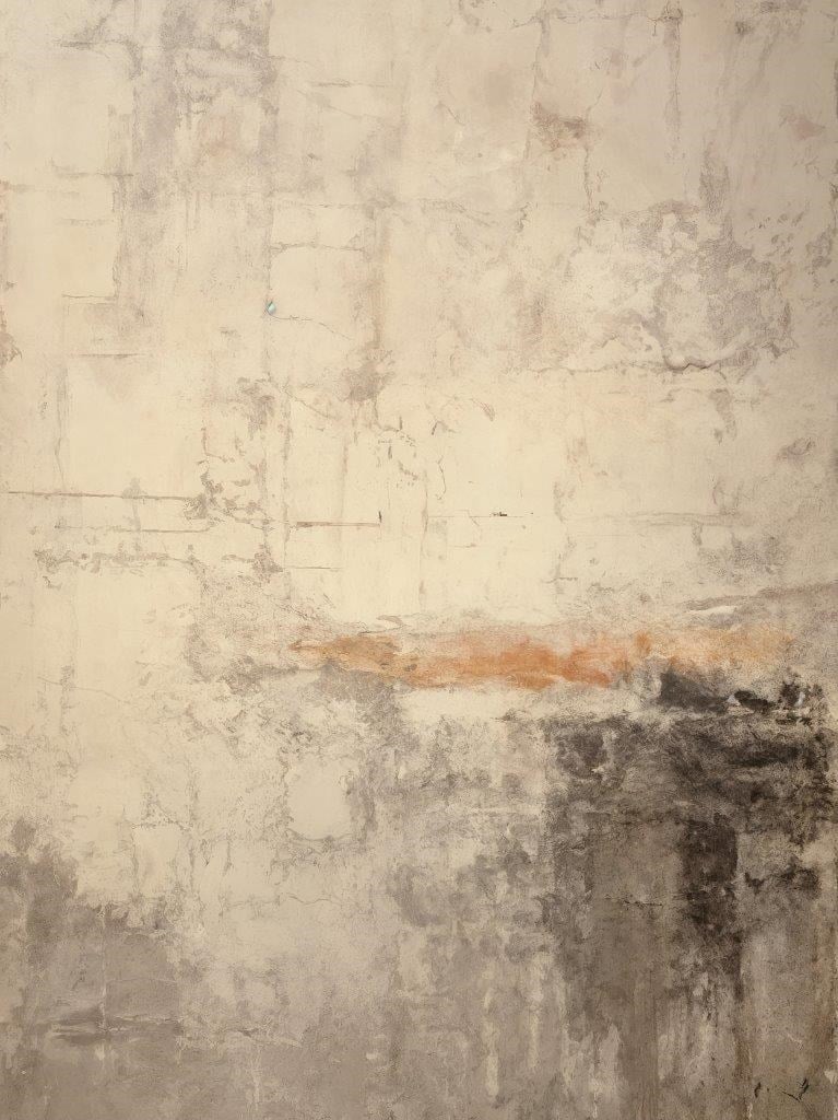 Pastel Nude Yağlı Boya Dokulu TabloYağlı Boya Dokulu Soyut TablolarTablolife