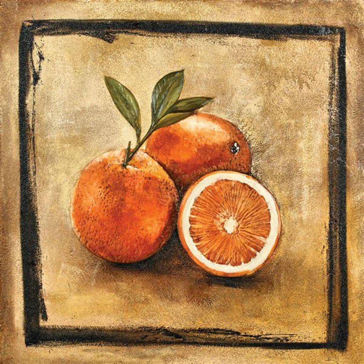 Portakallar - Kanvas Tablo