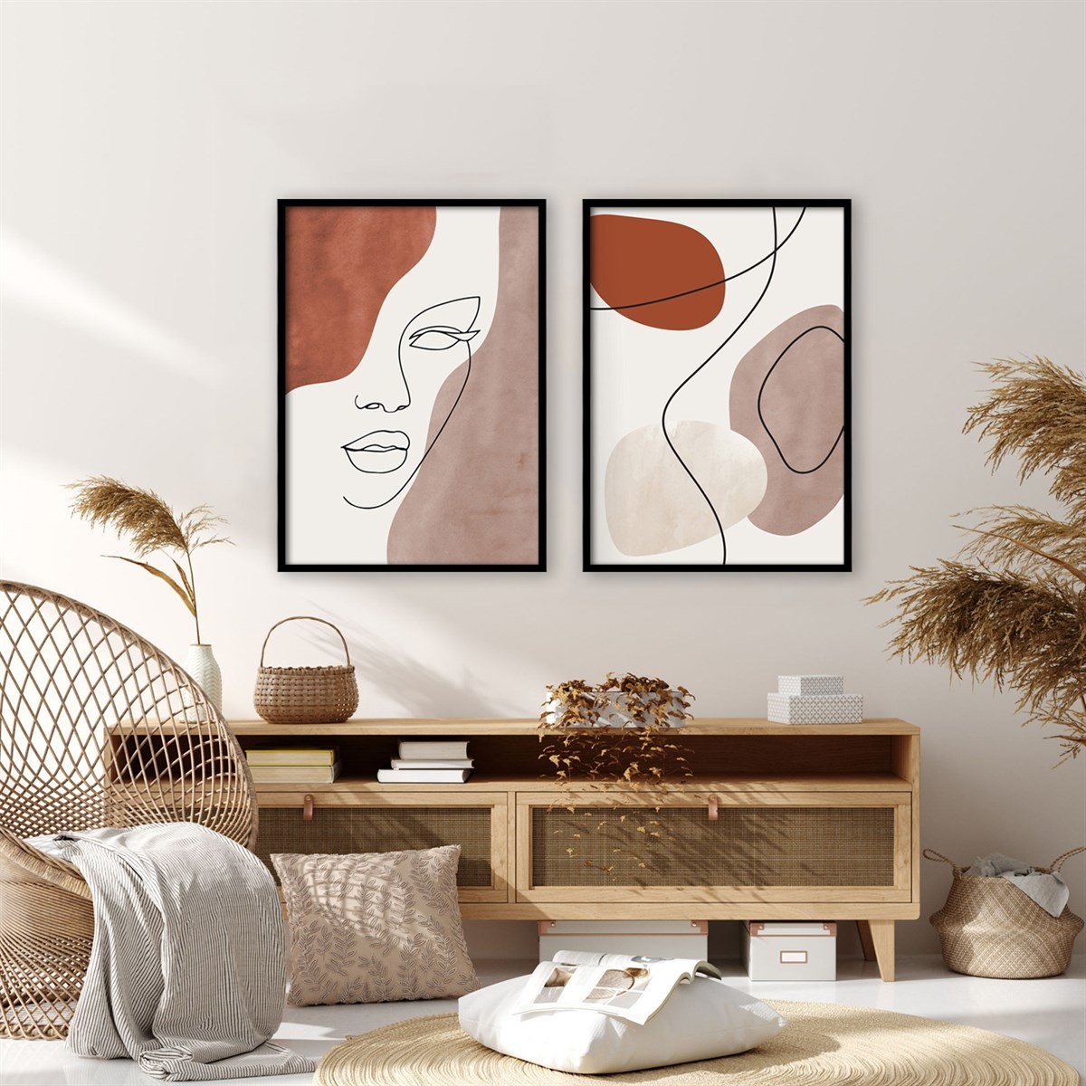 Shade Çerçeveli Poster SetiPosterlerTablolife.com