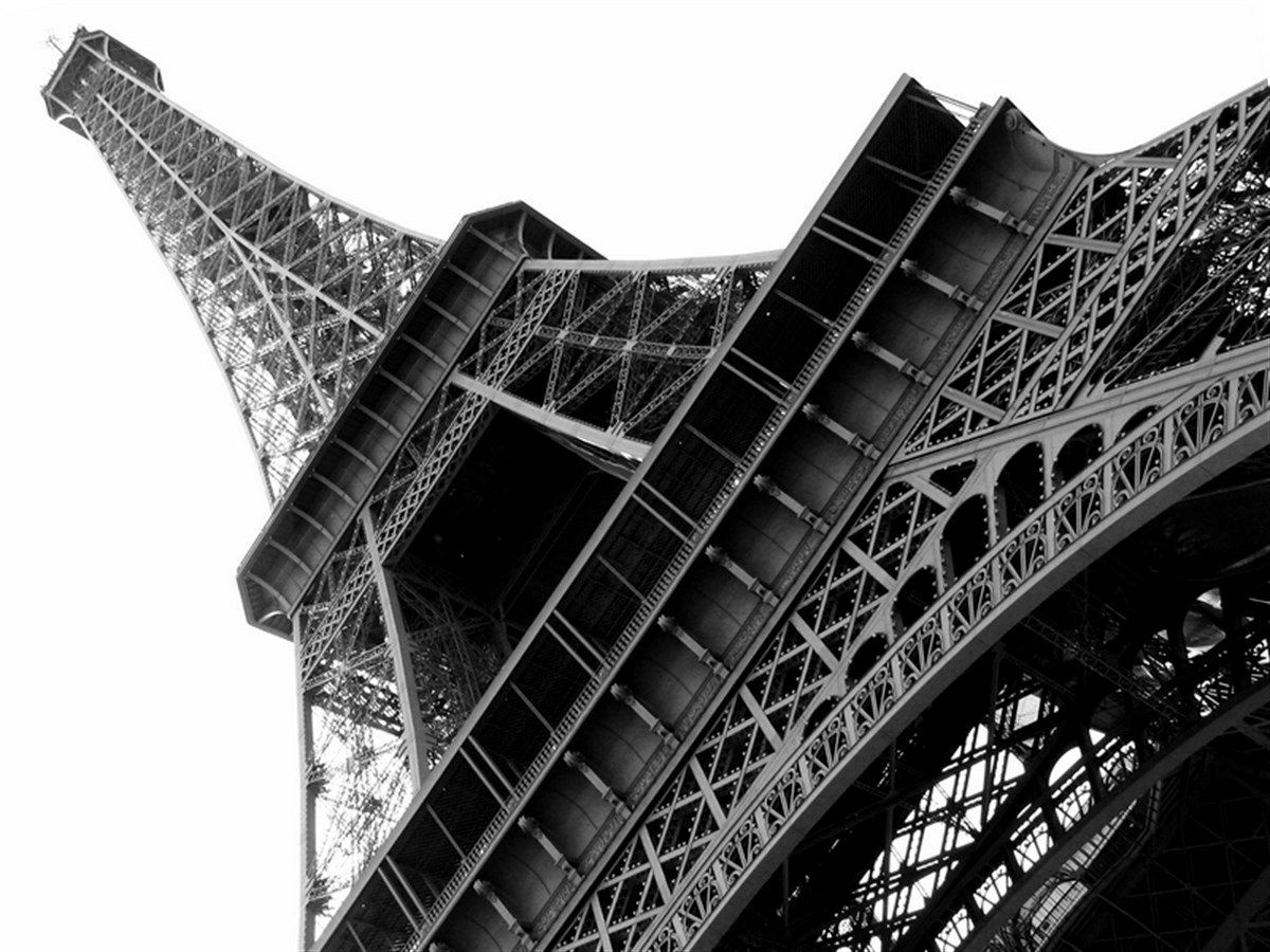 Siyah & Beyaz Eyfel - Kanvas TabloKanvas TablolarTablolife.com