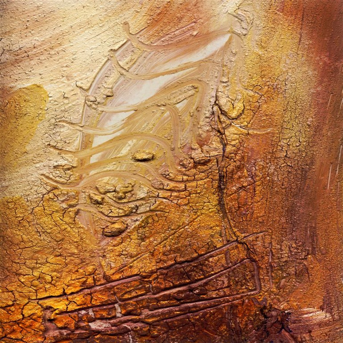 Soyut 43 -Kanvas Tablo