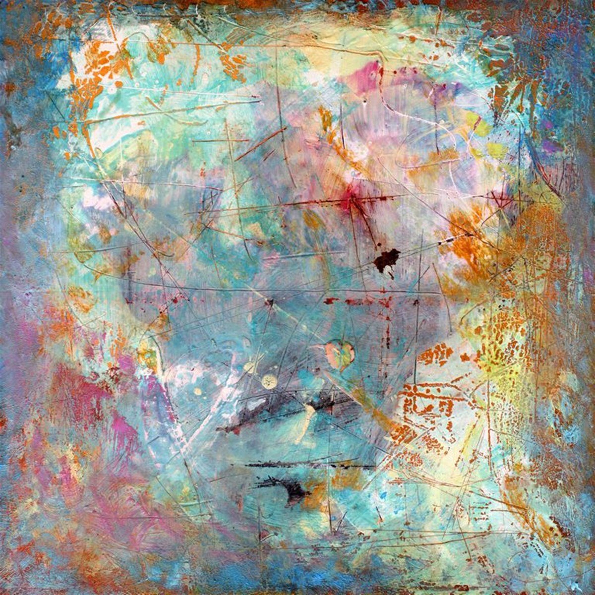 Soyut 48 - Kanvas Tablo