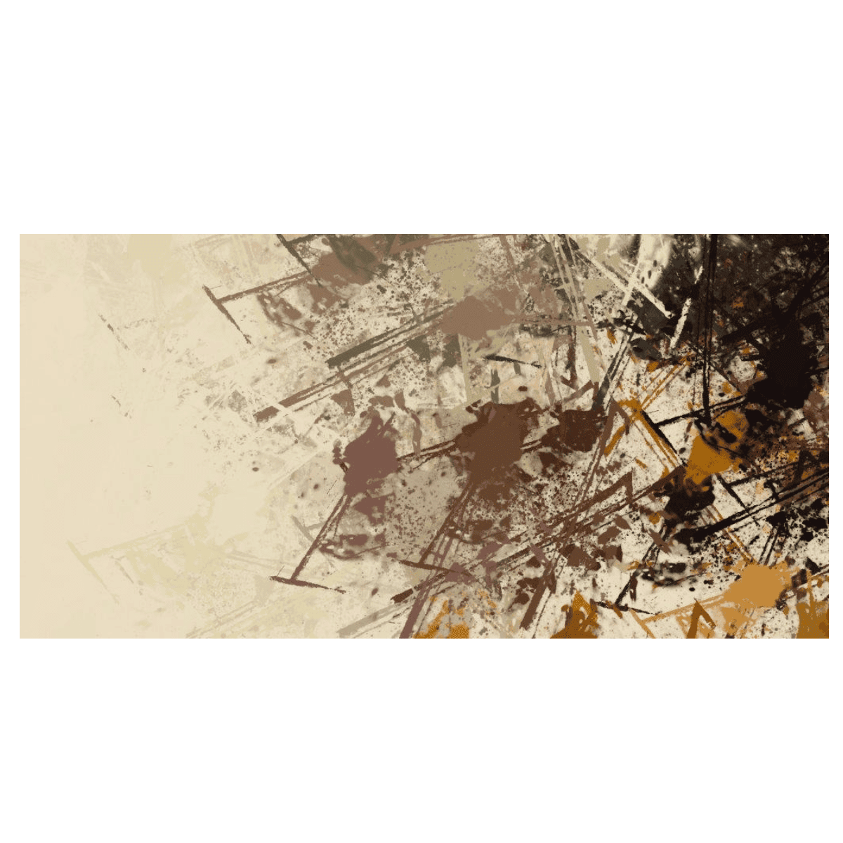 Spots Yağlı Boya Dokulu TabloYağlı Boya Dokulu Soyut TablolarTablolife