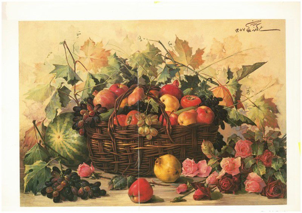 Taze Meyveler - Kanvas Tablo