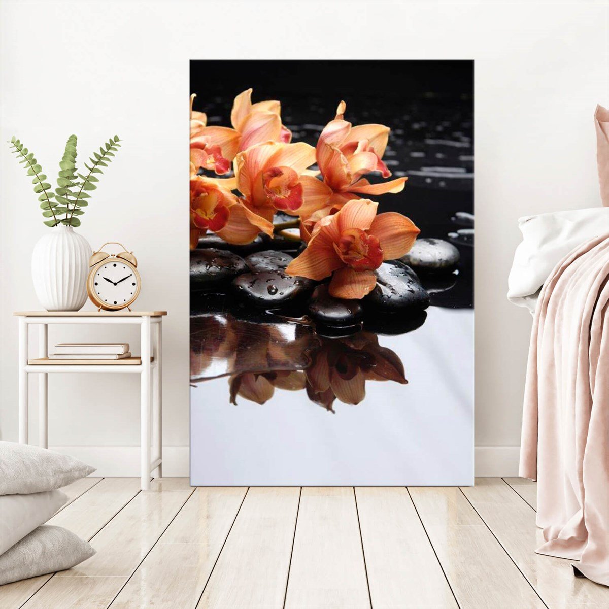 Turuncu - Büyük Boy Kanvas TabloBüyük Boy Kanvas TablolarTablolife.com