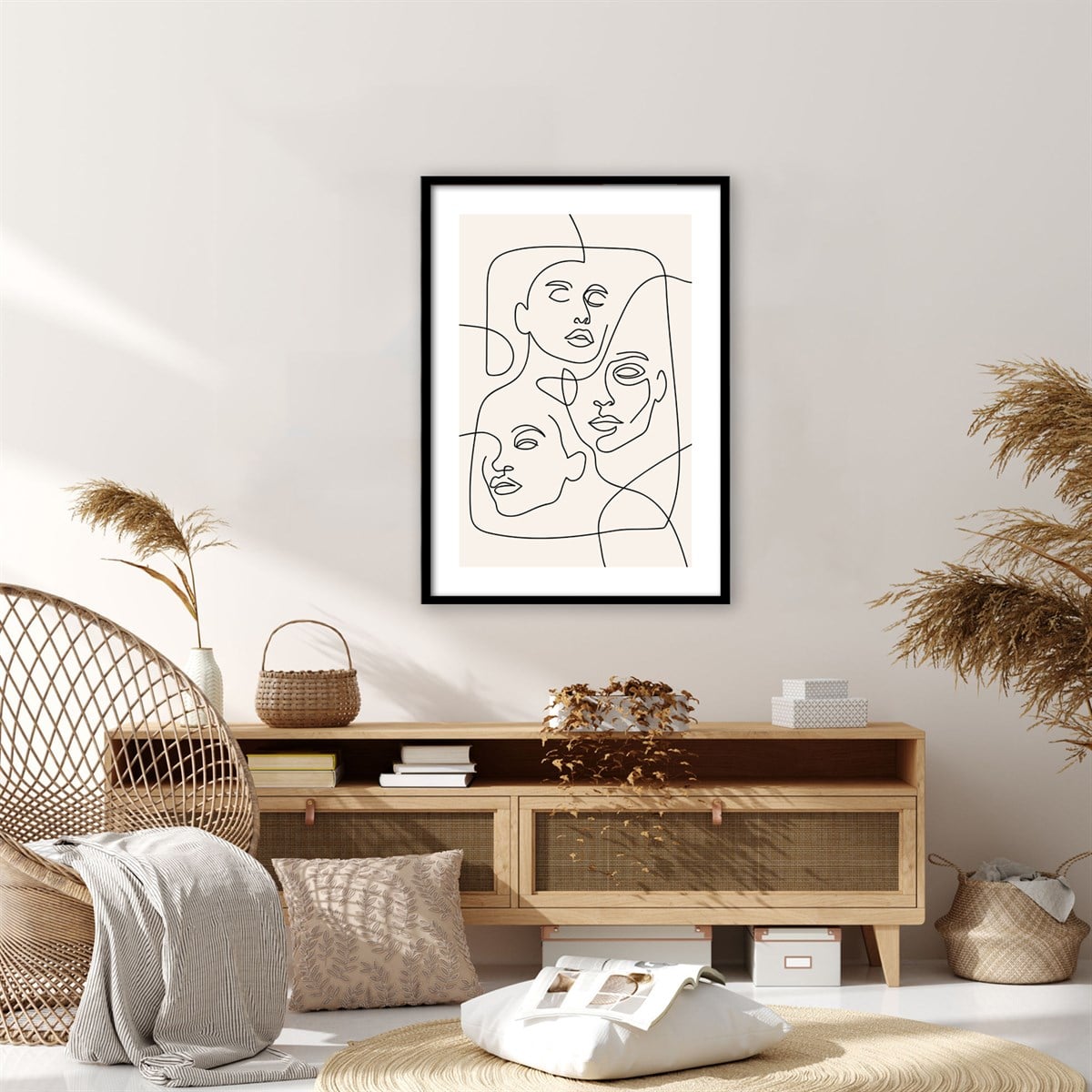 Women's Çerçeveli Poster SetiPosterlerTablolife.com