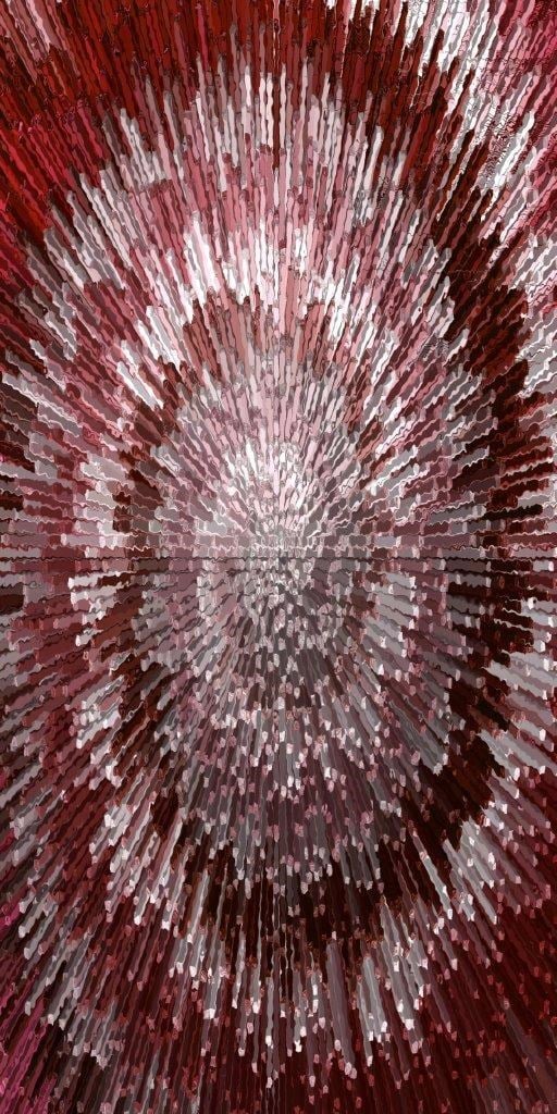 Abstract Burgundy Yağlı Boya Dokulu TabloYağlı Boya Dokulu Soyut TablolarTablolife