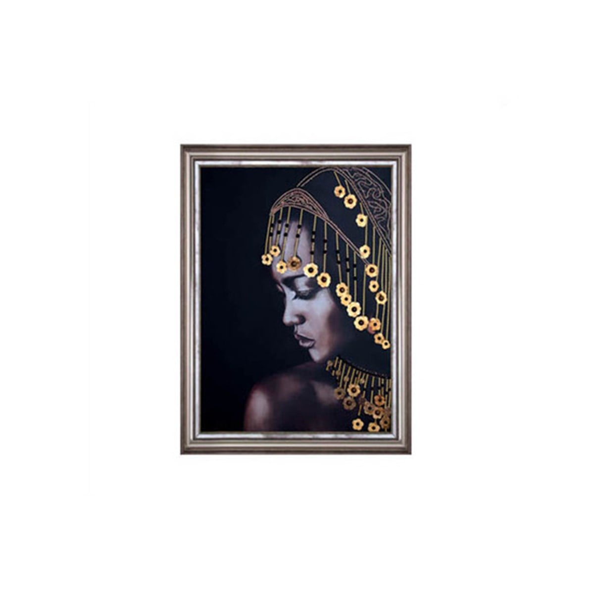 Afrikalı Gelin - Kabartmalı Tablo