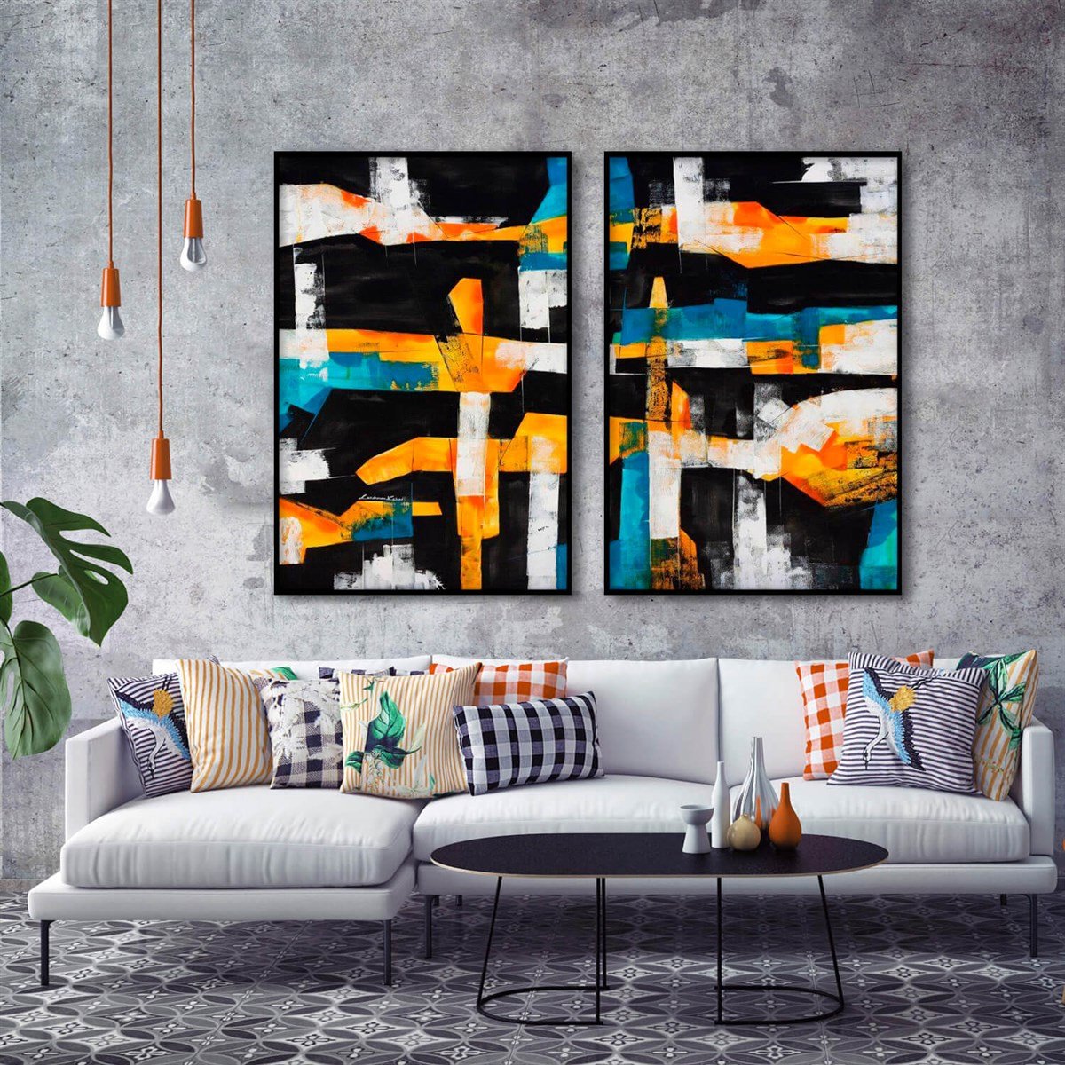 Birth Of Light - Yağlı Boya Dokulu TabloYağlı Boya Dokulu Soyut TablolarTablolife.com