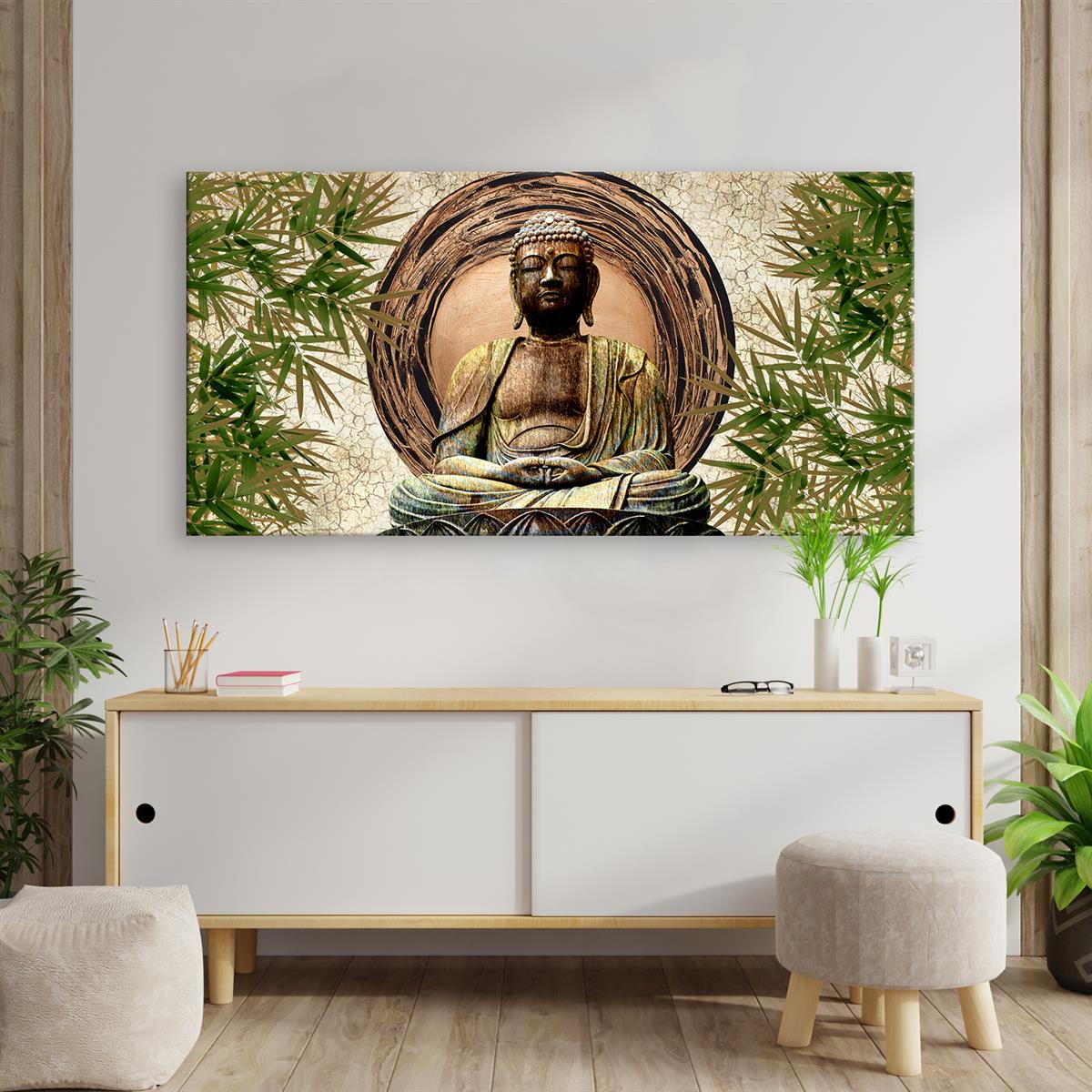 Buda Heykeli - Kanvas TabloKanvas TablolarTablolife.com