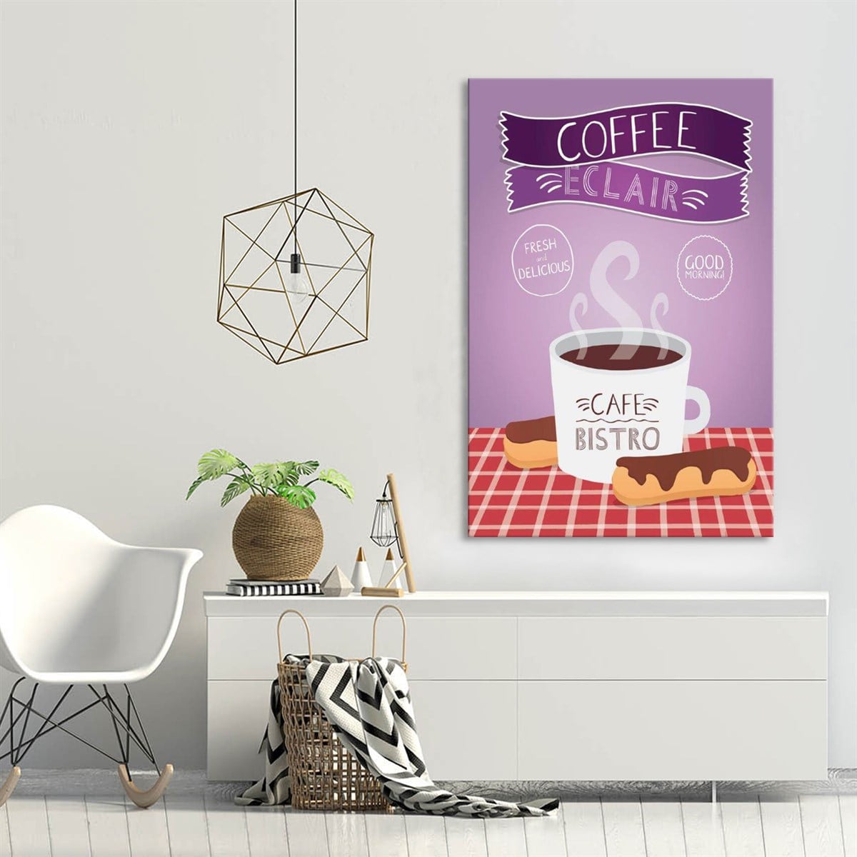 Cafe Bıstro Kanvas TabloVintage-RetroTablolife.com