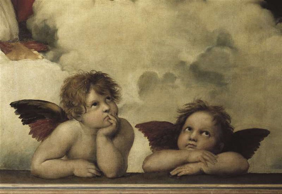 Cherubs - Kanvas Tablo