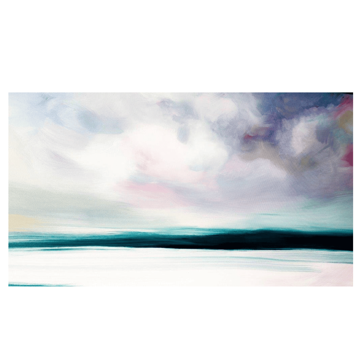 Dark Horizon Yağlı Boya Dokulu TabloYağlı Boya Dokulu Soyut TablolarTablolife