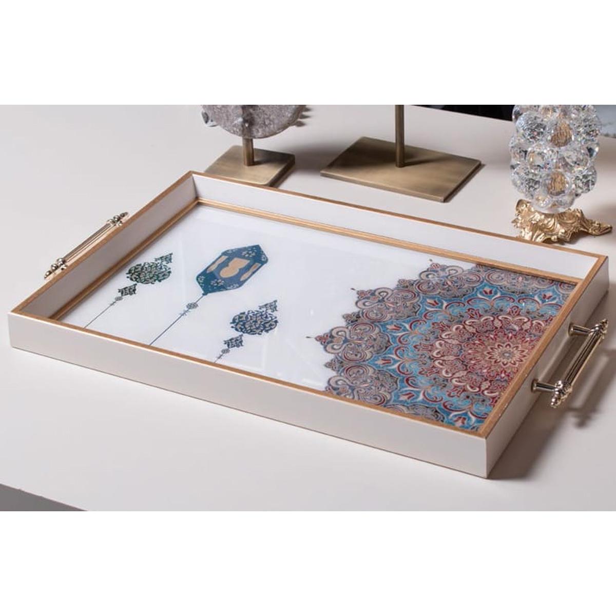 Dekoratif Sunum Tepsisi MotiflerTepsilerTablolife.com