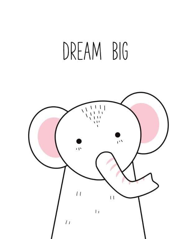 Dream Big Kanvas TabloKanvas TablolarTablolife