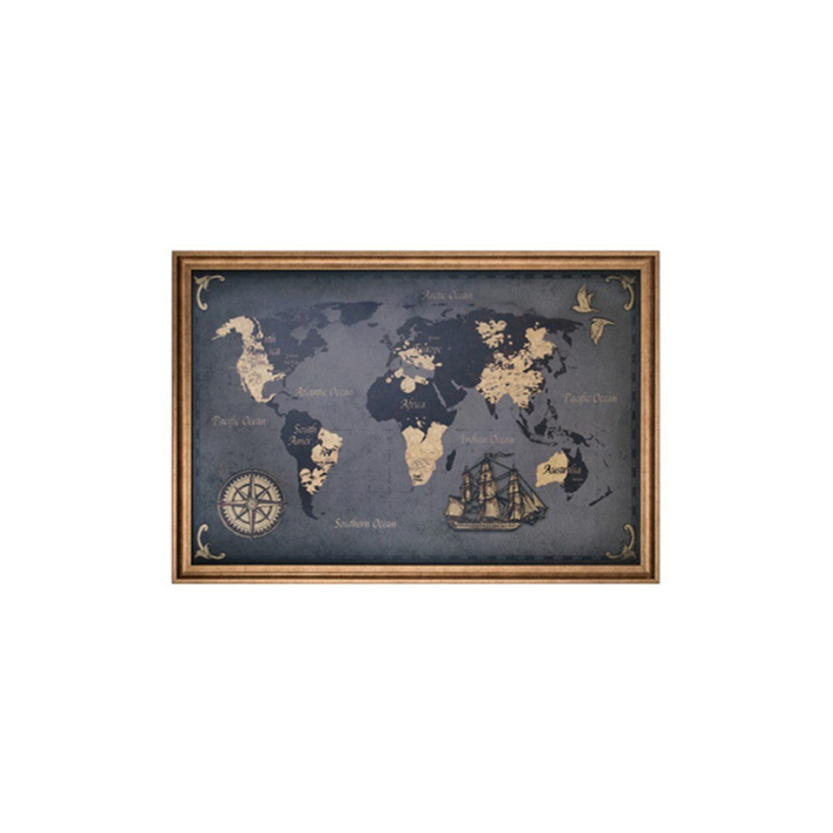 Dünya - Cam Baskı Tablo