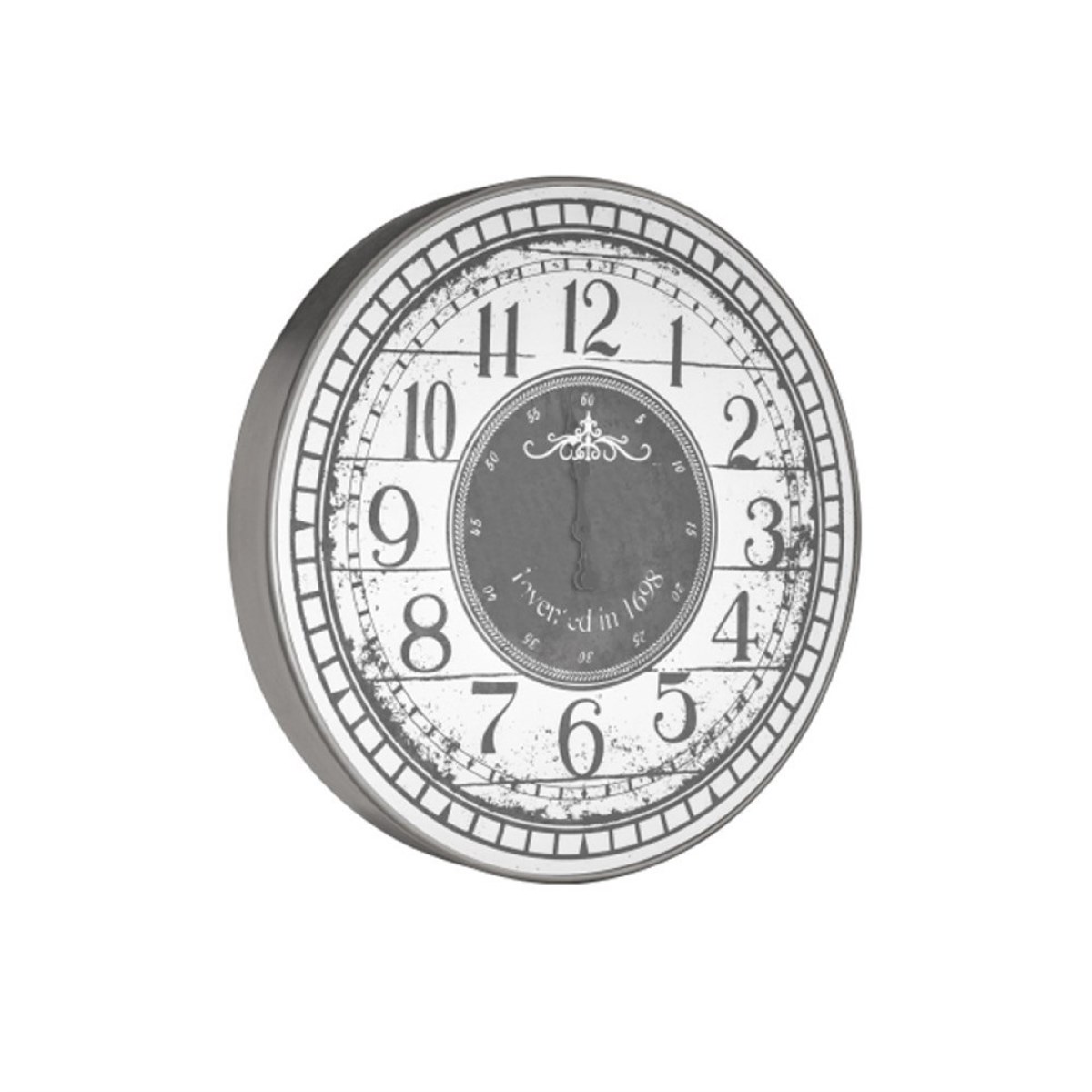 Duvar Saati 1608 Gümüş