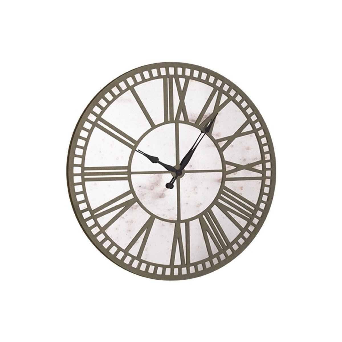 Duvar Saati Gümüş Çarksız