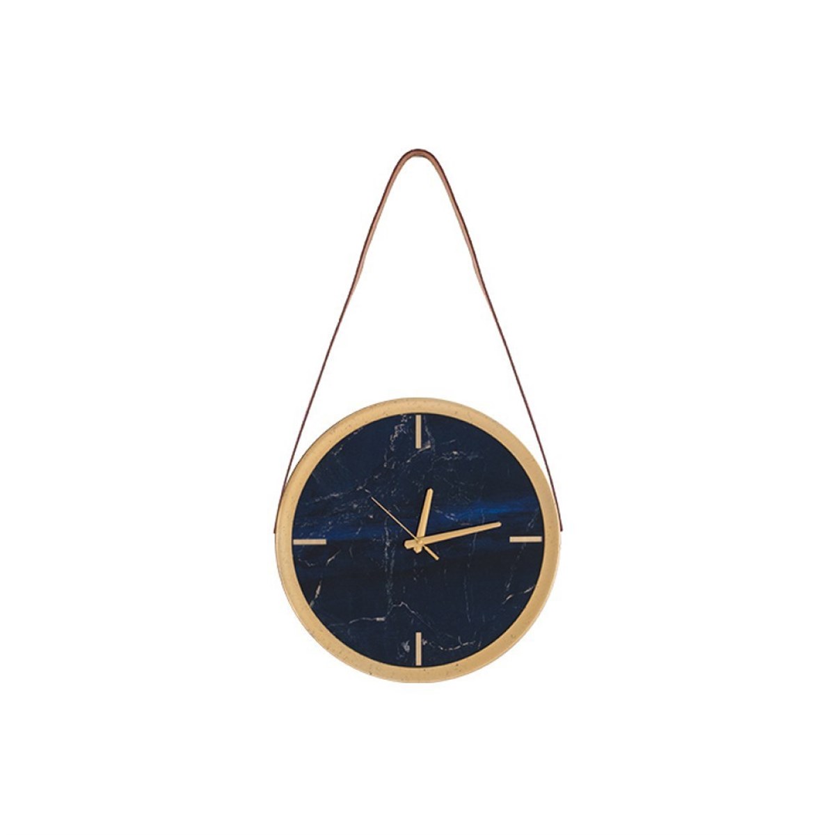 Duvar Saati Yuvarlak Uzay Navy