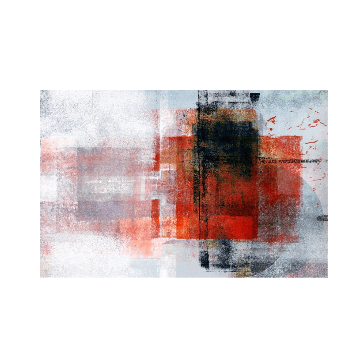 Faint Yağlı Boya Dokulu TabloYağlı Boya Dokulu Soyut TablolarTablolife