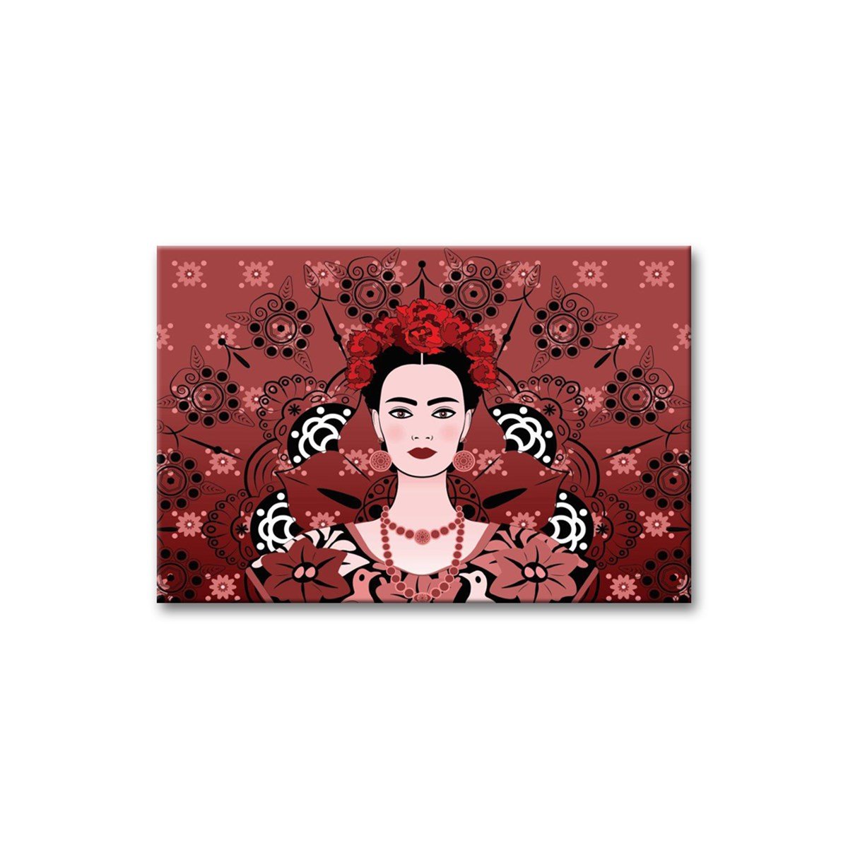Frida Serisi 3 - Büyük Boy Kanvas TabloBüyük Boy Kanvas TablolarTablolife.com